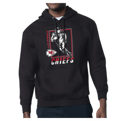 Kansas City Chiefs Starter Player Grid Pullover Hoodie Black