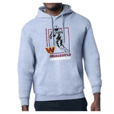 Washington Commanders Starter Player Grid Pullover Hoodie Heather Gray