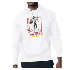 Kansas City Chiefs Starter Player Grid Pullover Hoodie White