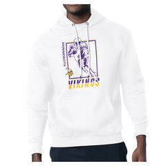 Minnesota Vikings Starter Player Grid Pullover Hoodie White