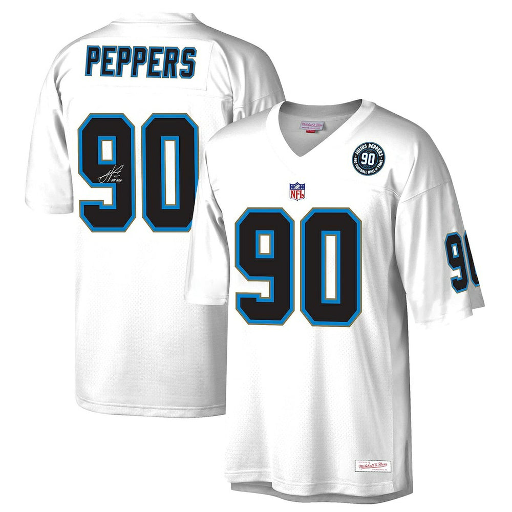 NFL Julius Peppers Carolina Panthers 2024 Hall of Fame Fashion Jersey?�C White discount