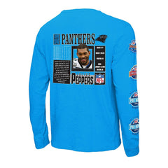 Julius Peppers Carolina Panthers Pro Bowl Long Sleeve T-Shirt – Blue
