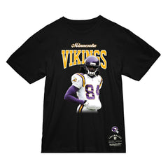 Randy Moss Minnesota Vikings Sideline Retired Player T-Shirt Black