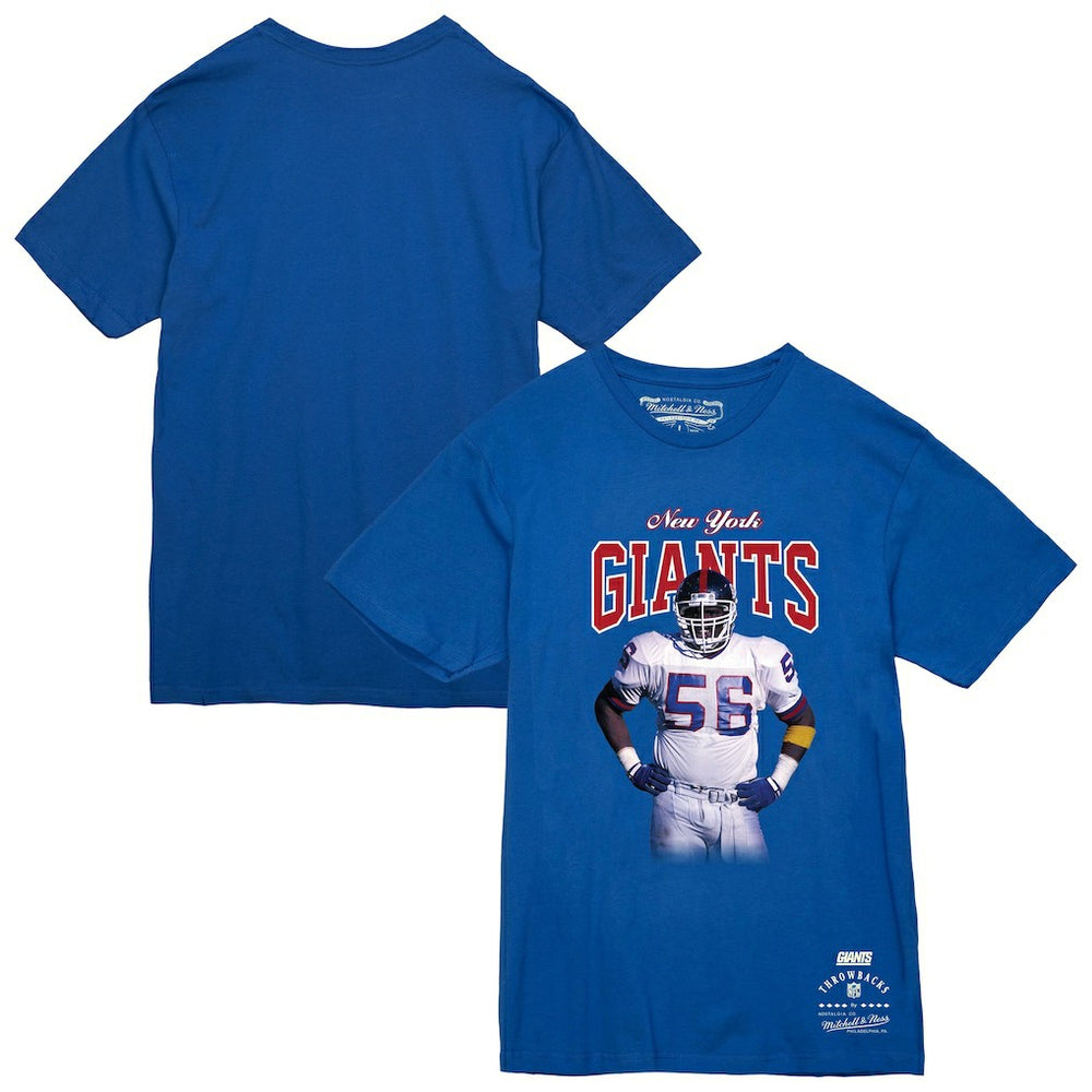 Lawrence Taylor New York Giants Sideline Retired Player T-Shirt Royal