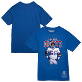 Lawrence Taylor New York Giants Sideline Retired Player T-Shirt Royal