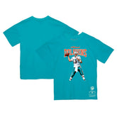Dan Marino Miami Dolphins Sideline Retired Player T-Shirt Aqua