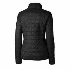 Tampa Bay Buccaneers Cutter & Buck Women's Rainier PrimaLoft Eco Insulated Full-Zip Puffer Jacket Black