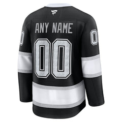 NHL Los Angeles Kings Fanatics Home Premium Custom Jersey - Black
