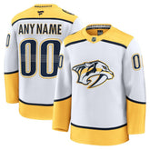 NHL Nashville Predators Fanatics Away Premium Custom Jersey - White