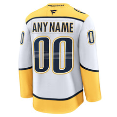 NHL Nashville Predators Fanatics Away Premium Custom Jersey - White