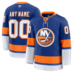 NHL New York Islanders Fanatics Home Premium Custom Jersey - Royal