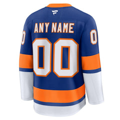 NHL,Custom New York Islanders Fanatics Home Premium Custom Jersey - Royal