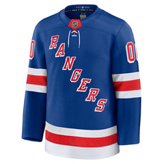 NHL New York Rangers Fanatics Home Premium Custom Jersey - Royal