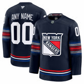 NHL New York Rangers Fanatics Alternate Premium Custom Jersey - Navy