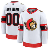 NHL Ottawa Senators Fanatics Away Premium Custom Jersey - White