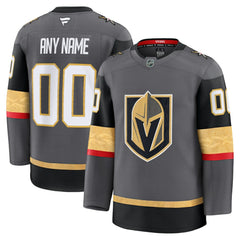NHL Vegas Golden Knights Fanatics Alternate Premium Custom Jersey - Gray