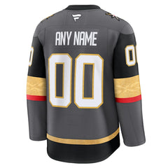 NHL Vegas Golden Knights Fanatics Alternate Premium Custom Jersey - Gray