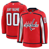 NHL Washington Capitals Fanatics Home Premium Custom Jersey - Red