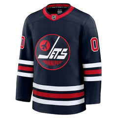 NHL Winnipeg Jets Fanatics Alternate Premium Custom Jersey - Navy