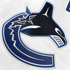 NHL Vancouver Canucks Fanatics Away Premium Custom Jersey - White