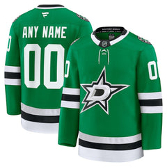 NHL Dallas Stars Fanatics Home Premium Custom Jersey - Kelly Green