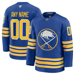 NHL Buffalo Sabres Fanatics Home Premium Custom Jersey - Royal