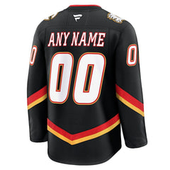 NHL,Custom Calgary Flames Fanatics Alternate Premium Custom Jersey - Black