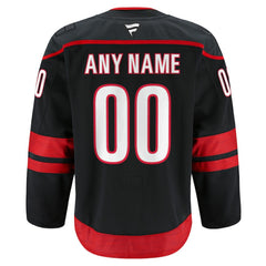 NHL Carolina Hurricanes Fanatics Home Authentic Pro Custom Jersey - Black