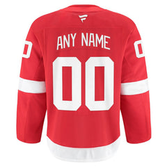 NHL Detroit Red Wings Fanatics Home Authentic Pro Custom Jersey - Red