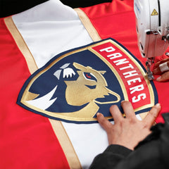 NHL Florida Panthers Fanatics Home Authentic Pro Custom Jersey - Red
