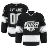 NHL,Custom Los Angeles Kings Fanatics Home Authentic Pro Custom Jersey - Black