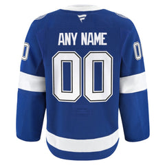 NHL Tampa Bay Lightning Fanatics Home Authentic Pro Custom Jersey - Blue