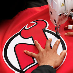NHL,Custom New Jersey Devils Fanatics Home Authentic Pro Custom Jersey - Red