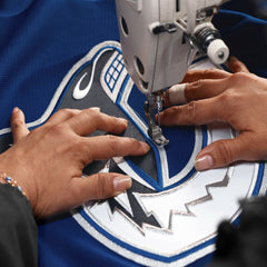 NHL Vancouver Canucks Fanatics Home Authentic Pro Custom Jersey - Blue