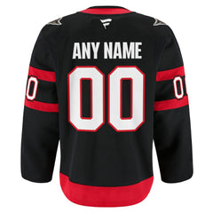 NHL Ottawa Senators Fanatics Home Authentic Pro Custom Jersey - Black