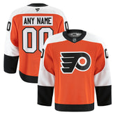 NHL Philadelphia Flyers Fanatics Home Authentic Pro Custom Jersey - Orange