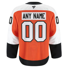 NHL Philadelphia Flyers Fanatics Home Authentic Pro Custom Jersey - Orange