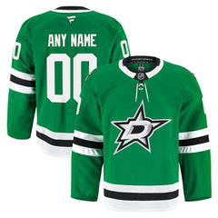NHL Dallas Stars Fanatics Home Authentic Pro Custom Jersey - Kelly Green