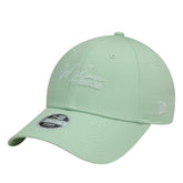 AC Milan New Era Women's Script 9FORTY Adjustable Hat Light Green