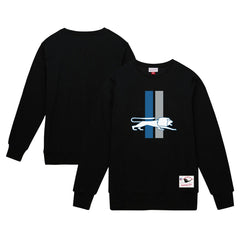 Detroit Lions Basic Fleece Pullover Sweatshirt Black