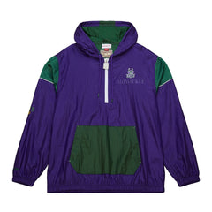 Milwaukee Bucks Unisex Hardwood Classics Team OG 3.0 Anorak Half-Zip Windbreaker Jacket Purple