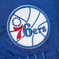 Philadelphia 76ers Unisex Hardwood Classics Team OG 3.0 Anorak Half-Zip Windbreaker Jacket Royal