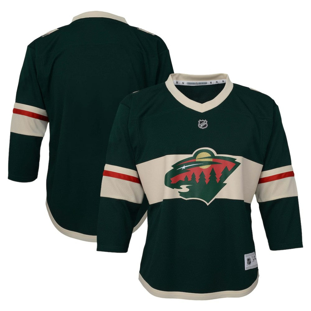 NHL Minnesota Wild Youth Replica Jersey - Green