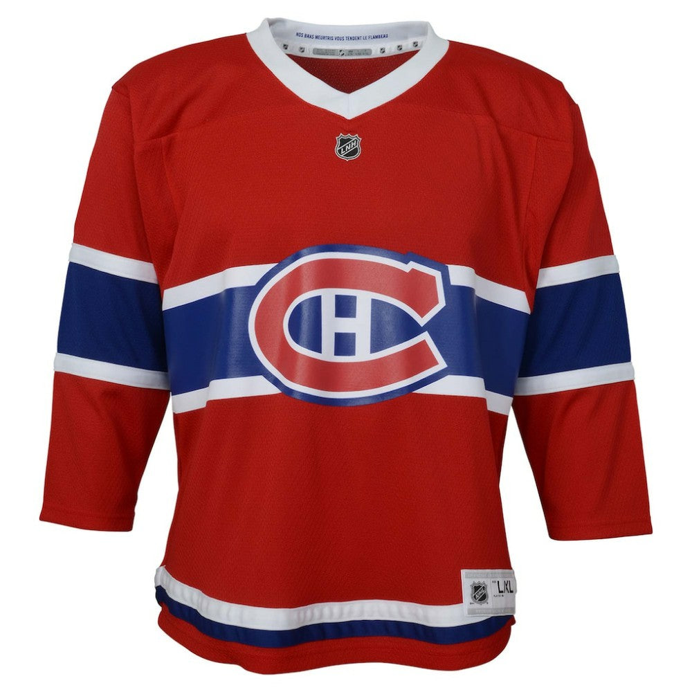 NHL Montreal Canadiens Youth Replica Jersey - Red