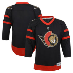 NHL Ottawa Senators Preschool Replica Jersey - Black