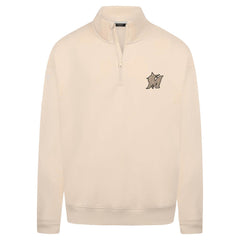 Miami Marlins Levelwear Murray Quarter-Zip Sweatshirt - Khaki Sweatshirts