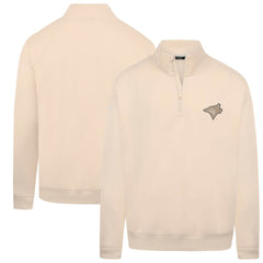 Toronto Blue Jays Levelwear Murray Quarter-Zip Sweatshirt - Khaki Sweatshirts