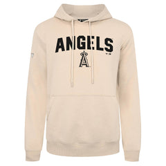 Los Angeles Angels Levelwear Podium Team Arch Pullover Hoodie - Khaki Hoodies