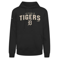 Detroit Tigers Levelwear Podium Team Arch Pullover Hoodie - Black Hoodies