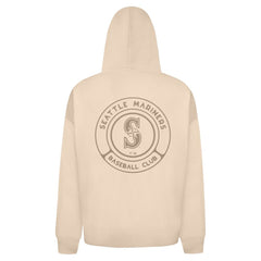 Seattle Mariners Levelwear Uphill Oversized Full-Zip Hoodie - Khaki Hoodies
